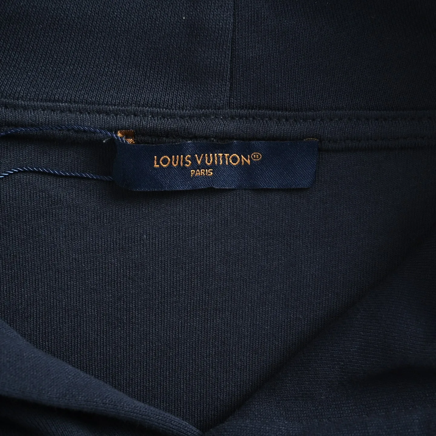 Louis Vuitton/Louis Vuitton sailing embroidered hooded sweatshirt